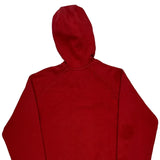 Carhartt Hoodie - Large Red Cotton Blend