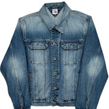 Tommy Hilfiger Denim Denim Jacket - XL Blue Denim