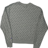Reverse Weave Champion Sweatshirt - Small Grey Cotton Blend