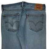 505 Levis Jeans - 34W 30L Light Wash Denim