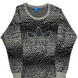 Adidas Sweatshirt - Small Black Cotton