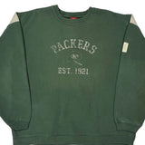 Packers Reebok Football Sweatshirt - XL Green Cotton