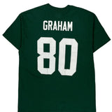Green Bay Packers Majestic Nfl Football Shirt - Large Green Cotton