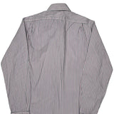 Polo By Ralph Lauren Striped Shirt - Medium White Cotton