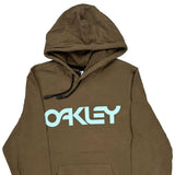 Oakley Hoodie - Small Brown Cotton