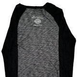 Harley Davidson Long Sleeve T-Shirt - Medium Black Cotton Blend