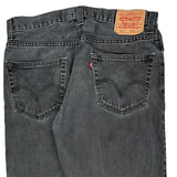 Levis 550 Jeans - 34W 32L Gray Cotton