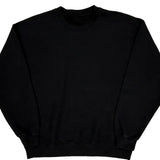 Blank Unbranded Sweatshirt - Large Black Cotton
