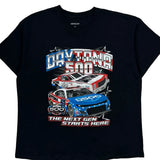 Daytona 500 Nascar T-Shirt - XL Black Cotton