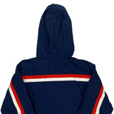 Age 6 Nike Striped Windbreaker - Medium Blue Cotton