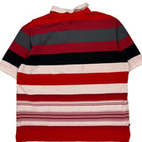 Rocawear Striped Polo Shirt - XL White Cotton