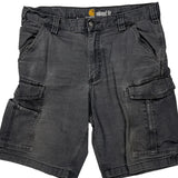 Carhartt Cargo Shorts - 36W 10L Gray Cotton