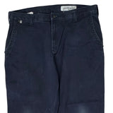 Carhartt Trousers - 36W 30L Navy Cotton
