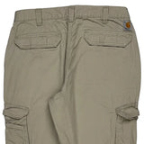 Carhartt Cargo Pants - 34W 32L Beige Cotton