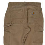Carhartt Carpenter Trousers - 29W 30L Beige Cotton