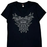 Harley Davidson Graphic T-Shirt - Large Black Cotton