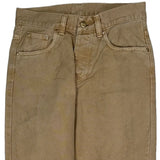 Carhartt Carpenter Trousers - 27W UK 8 Beige Cotton