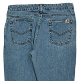 Carhartt Boot Cut Jeans - 31W US 8 Blue Cotton