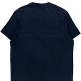Tommy Hilfiger Striped T-Shirt - Small Navy Cotton