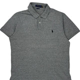 Polo By Ralph Lauren Slim Fit Polo Shirt - XL Grey Cotton
