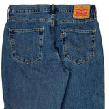 Levis Jeans - 33W 30L Blue Cotton