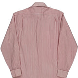 Tommy Hilfiger Striped Shirt - Small Red Cotton