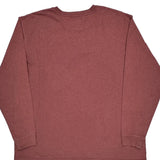 Carhartt Long Sleeve T-Shirt - 2XL Red Cotton
