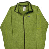 Patagonia Fleece Jacket - XL Green Polyester