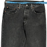 501 Levis Jeans - 30W 32L Grey Cotton