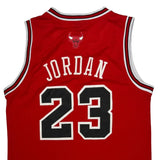 90S Chicago Bulls Nike Nba Jersey - Medium Red Polyester