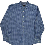 Tommy Hilfiger Checked Shirt - XL Blue Cotton