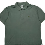 Lacoste Polo Shirt - Large Green Cotton