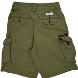 Polo By Ralph Lauren Cargo Shorts - 30W 10L Green Cotton