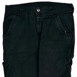Dickies Carpenter Trousers - 32W 32L Black Cotton