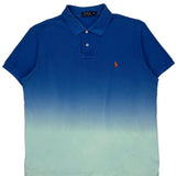 Ralph Lauren Polo Shirt - XL Blue Cotton