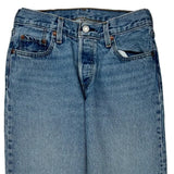 501 Levis Jeans - 27W 32L Blue Cotton