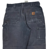 Carhartt Carpenter Trousers - 32W 30L Grey Cotton