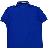 Tommy Hilfiger Slim Fit Polo Shirt - Large Blue Cotton