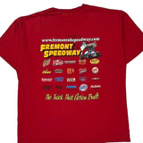 Fremont Speedway Jerzees Graphic T-Shirt - XL Red Cotton