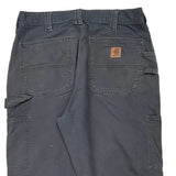Carhartt Carpenter Pants - 33W 32L Navy Cotton