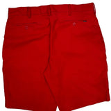 Polo By Ralph Lauren Chino Shorts - 34W 10L Red Elastane