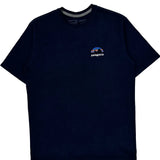 Responsibili-Tee Patagonia Graphic T-Shirt - Small Navy Polyester Blend