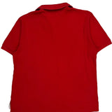 Tommy Hilfiger Polo Shirt - Large Red Cotton