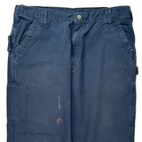 Carhartt Carpenter Trousers - 38W 26L Blue Cotton