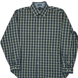 Tommy Hilfiger Checked Shirt - Large Blue Cotton