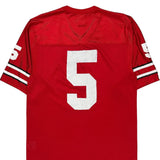 Nike Football Jersey - Medium Red Polyester