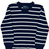 Age 5 Polo By Ralph Lauren Striped Sweater - XS Navy Cotton