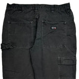 Wrangler Carpenter Pants - 38W 31L Black Cotton