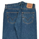 501 Levis Jeans - 33W 29L Blue Denim