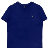 Polo By Ralph Lauren T-Shirt - Small Blue Cotton